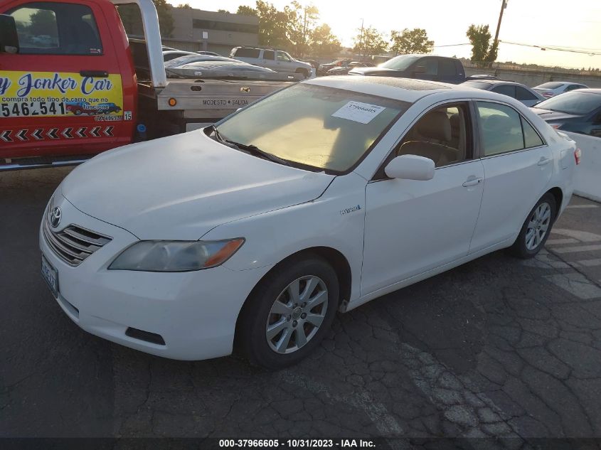 2007 Toyota Camry Hybrid VIN: JTNBB46K473035969 Lot: 37966605