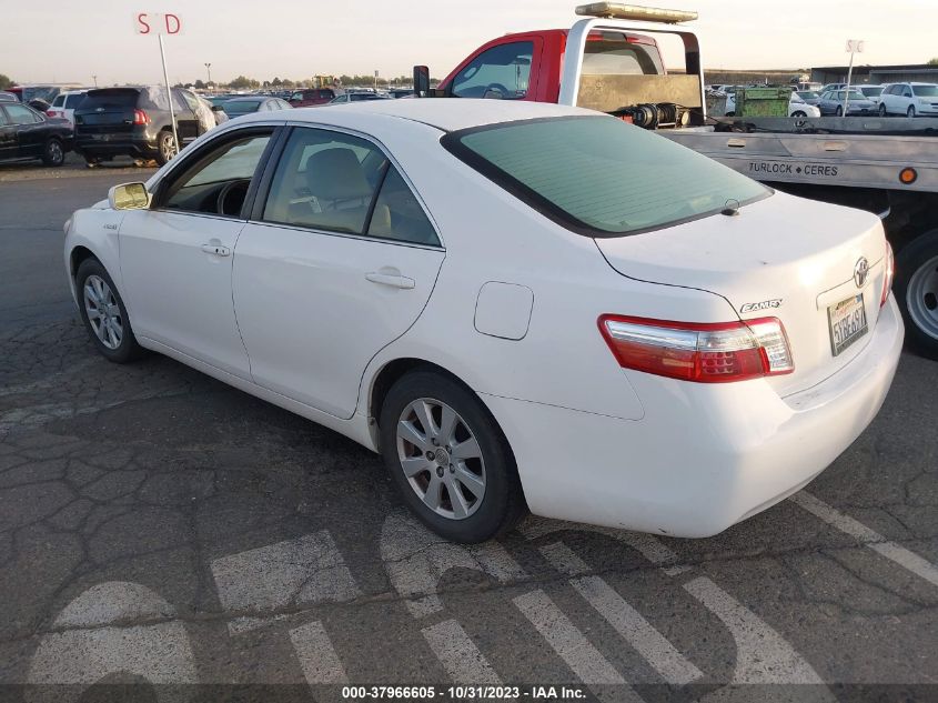 2007 Toyota Camry Hybrid VIN: JTNBB46K473035969 Lot: 37966605