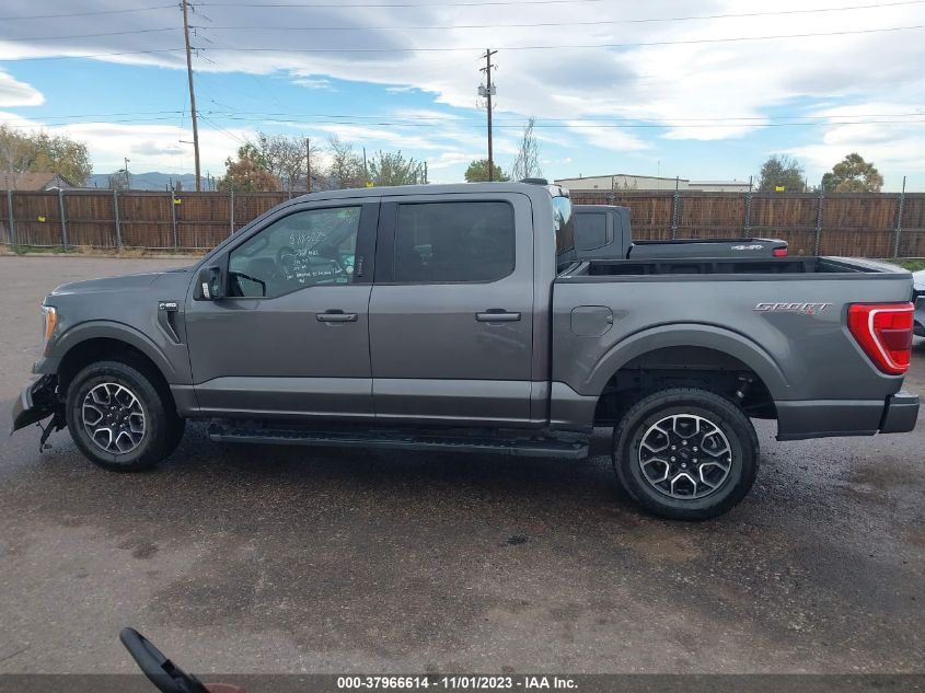 2023 Ford F-150 Xlt VIN: 1FTFW1E51PFA90933 Lot: 37966614