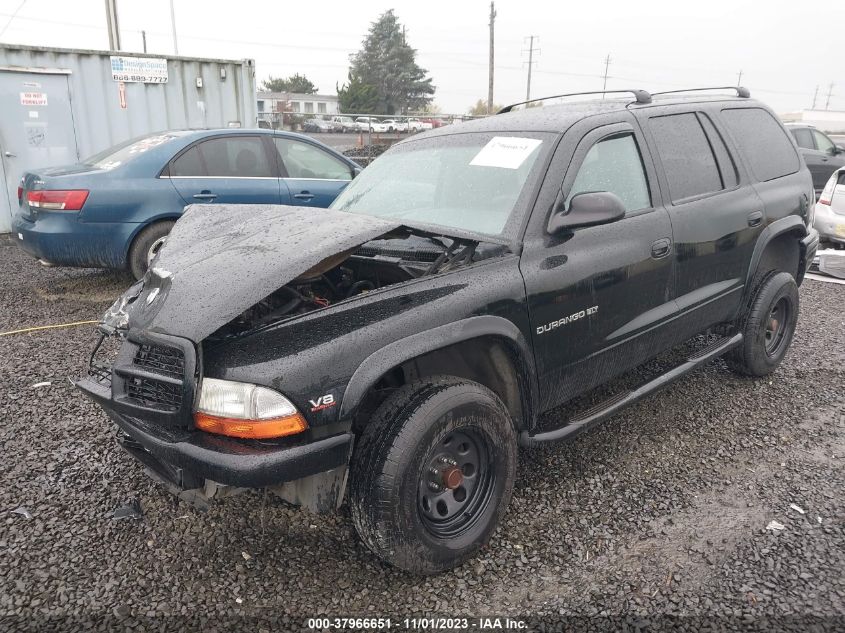 1998 Dodge Durango Slt VIN: 1B4HS28Y9WF142787 Lot: 37966651