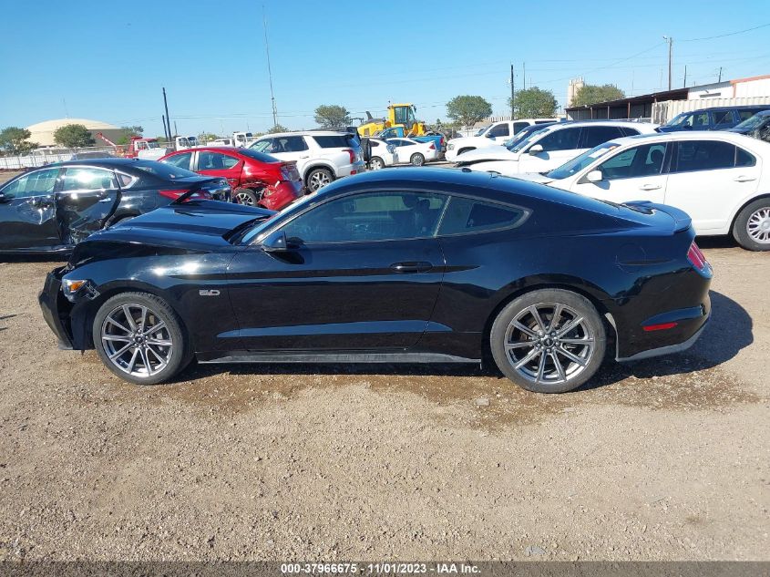 2016 Ford Mustang Gt Premium VIN: 1FA6P8CFXG5237103 Lot: 37966675