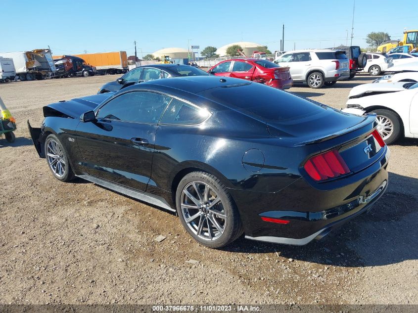 2016 Ford Mustang Gt Premium VIN: 1FA6P8CFXG5237103 Lot: 37966675