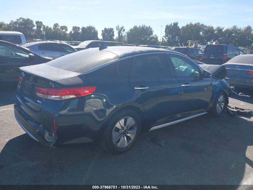 2018 Kia Optima Hybrid Premium VIN: KNAGT4LE4J5023934 Lot: 37966751