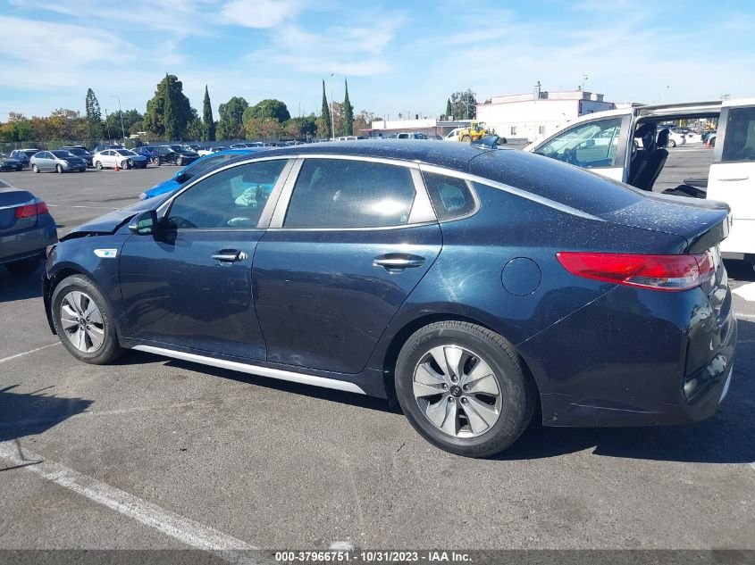 2018 Kia Optima Hybrid Premium VIN: KNAGT4LE4J5023934 Lot: 37966751