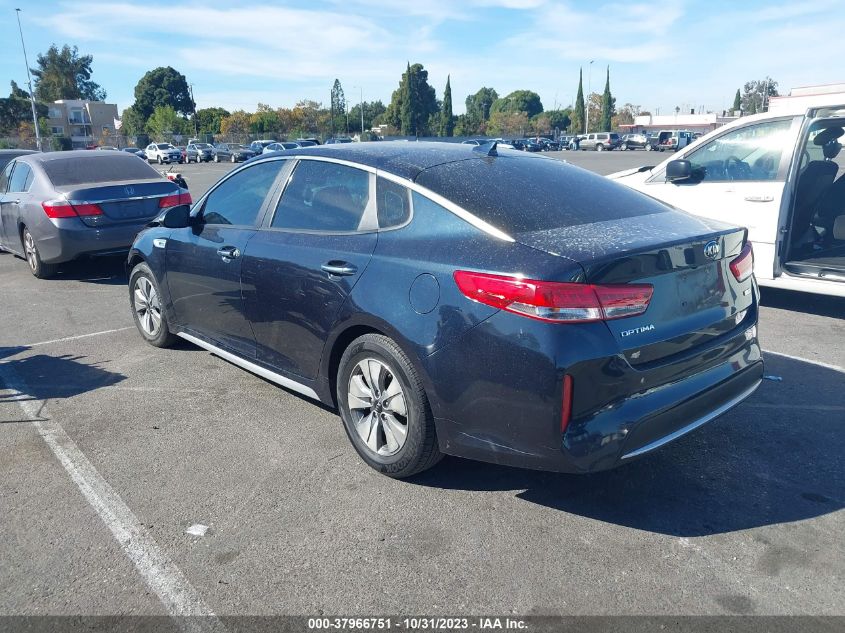 2018 Kia Optima Hybrid Premium VIN: KNAGT4LE4J5023934 Lot: 37966751