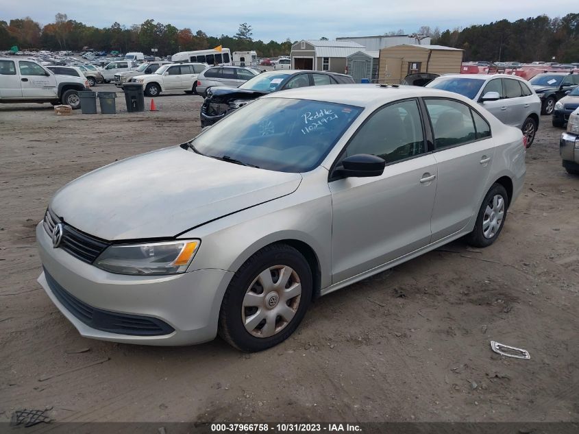 2011 Volkswagen Jetta 2.0L S VIN: 3VW2K7AJ0BM377010 Lot: 37966758