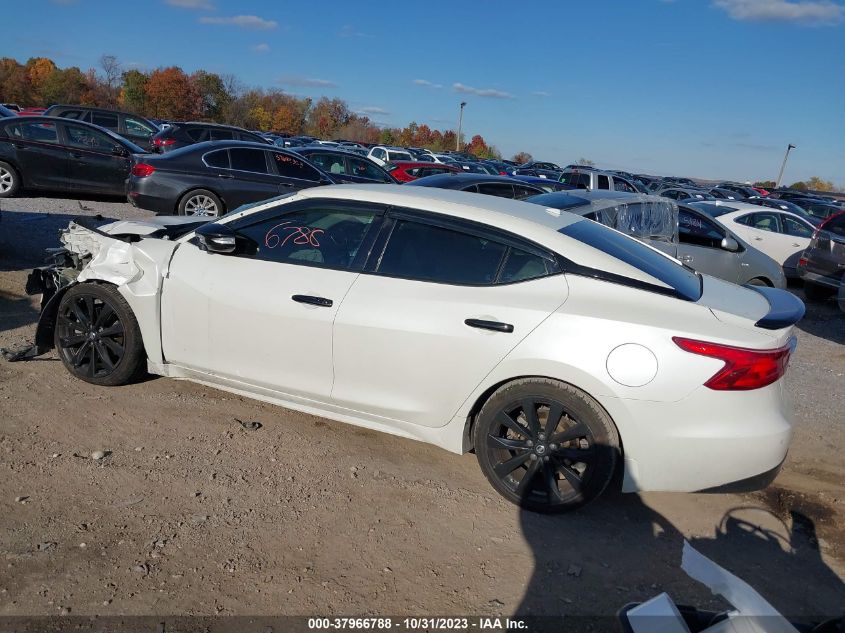 2017 Nissan Maxima 3.5 Sr VIN: 1N4AA6AP8HC439608 Lot: 37966788