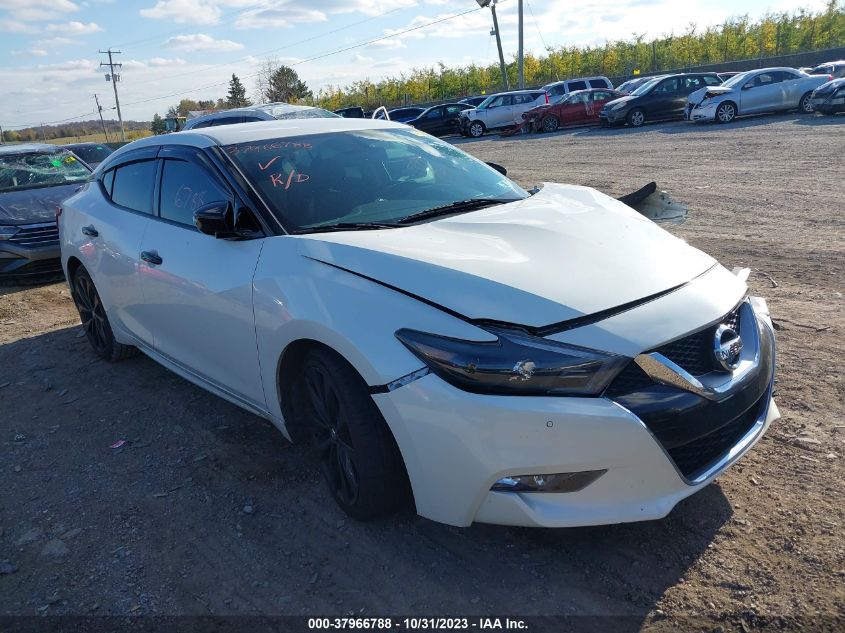 2017 Nissan Maxima 3.5 Sr VIN: 1N4AA6AP8HC439608 Lot: 37966788