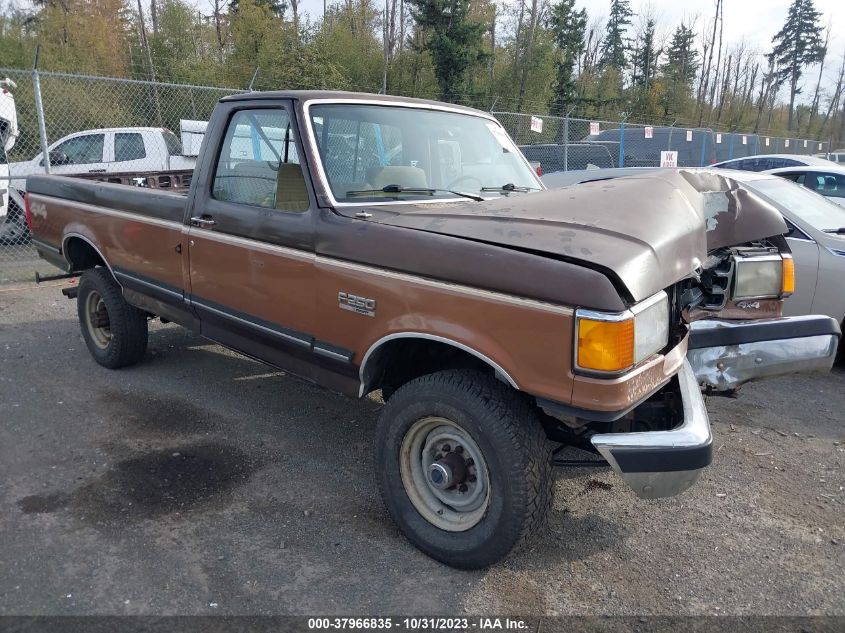 1991 Ford F250 VIN: 2FTHF26H2MCA59592 Lot: 37966835