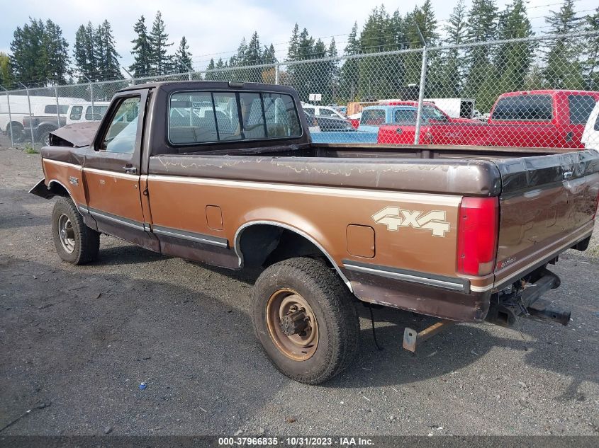 1991 Ford F250 VIN: 2FTHF26H2MCA59592 Lot: 37966835