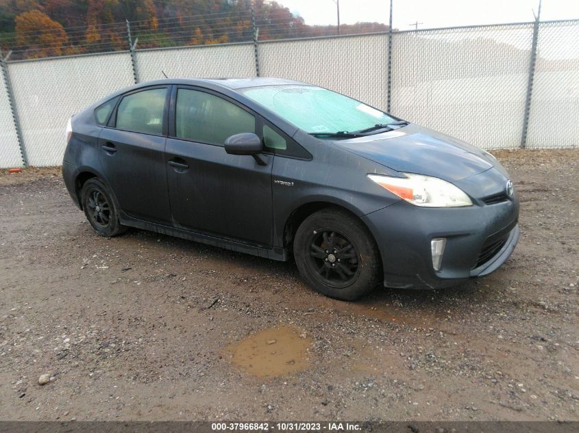 2012 Toyota Prius Two VIN: JTDKN3DU1C5420818 Lot: 37966842