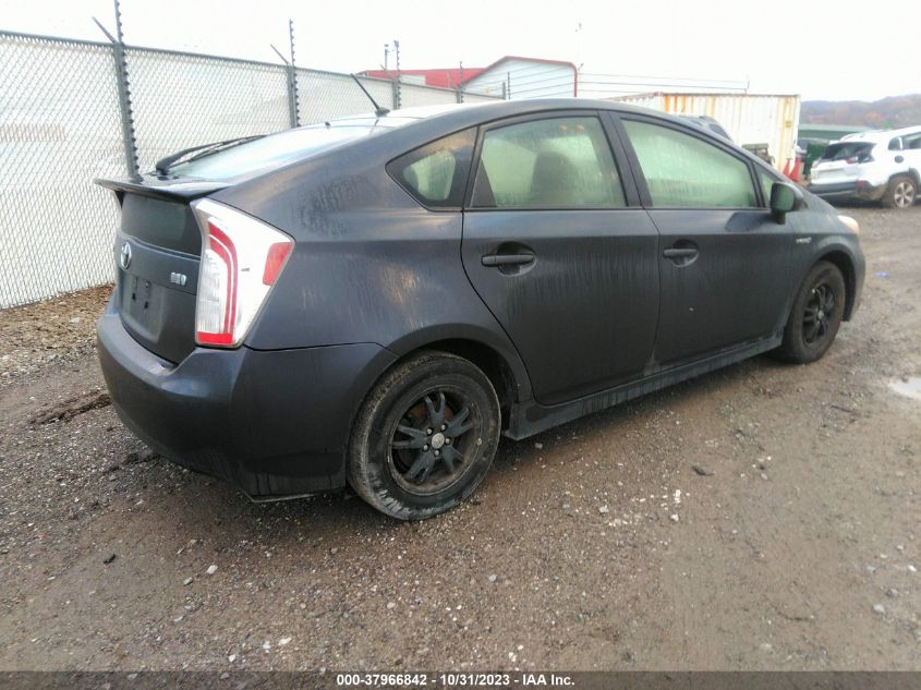 2012 Toyota Prius Two VIN: JTDKN3DU1C5420818 Lot: 37966842