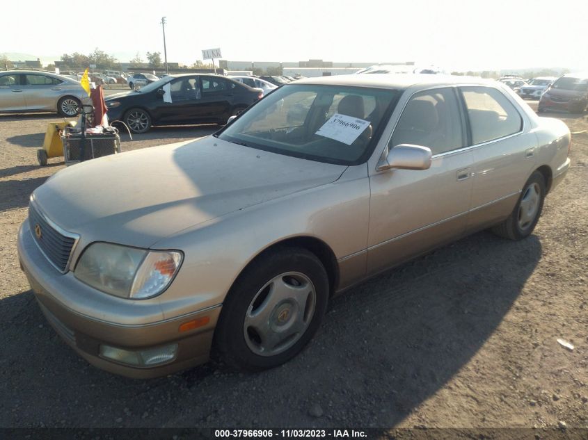 1998 Lexus Ls 400 VIN: JT8BH28F6W0134038 Lot: 37966906