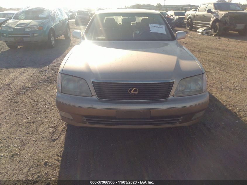 1998 Lexus Ls 400 VIN: JT8BH28F6W0134038 Lot: 37966906