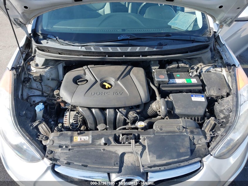 2013 Hyundai Elantra Gls (Ulsan Plant) VIN: KMHDH4AE6DU631082 Lot: 37967085