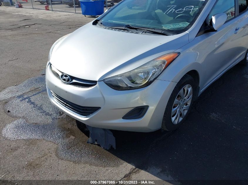 2013 Hyundai Elantra Gls (Ulsan Plant) VIN: KMHDH4AE6DU631082 Lot: 37967085