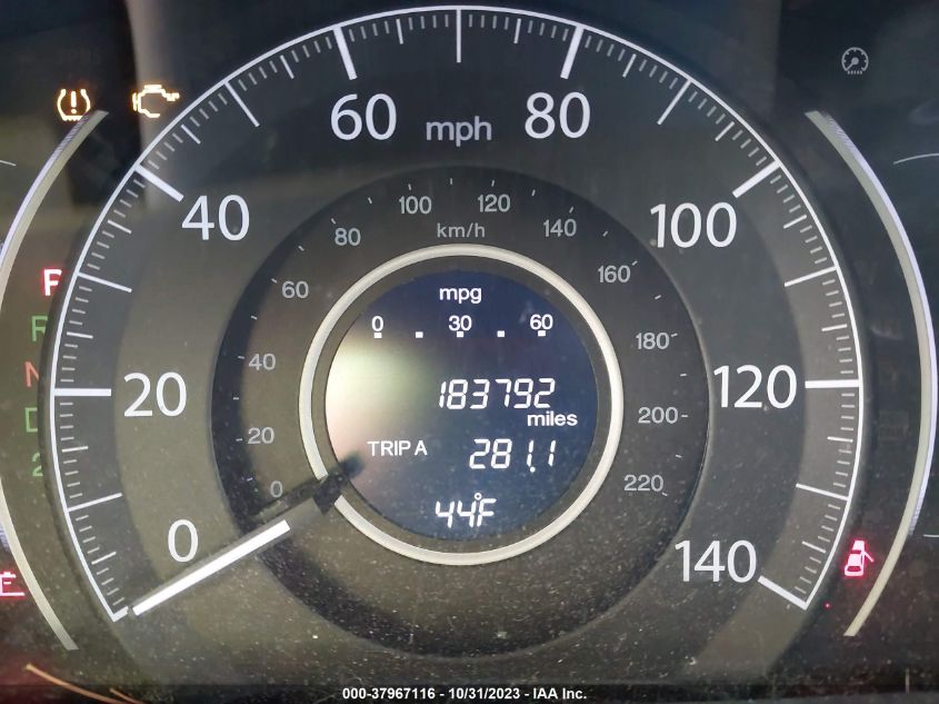 2013 Honda Cr-V Ex VIN: 5J6RM4H59DL045844 Lot: 37967116