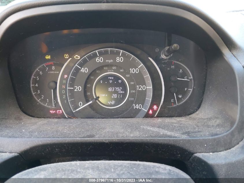 2013 Honda Cr-V Ex VIN: 5J6RM4H59DL045844 Lot: 37967116