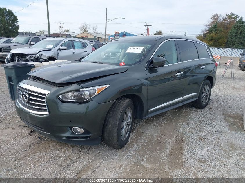 2013 Infiniti Jx35 VIN: 5N1AL0MM8DC343860 Lot: 37967130