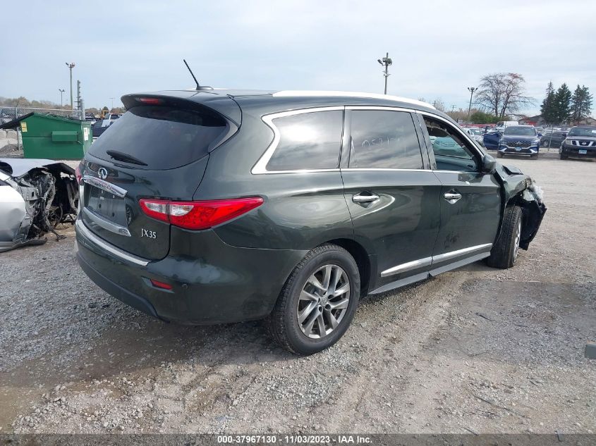 2013 Infiniti Jx35 VIN: 5N1AL0MM8DC343860 Lot: 37967130