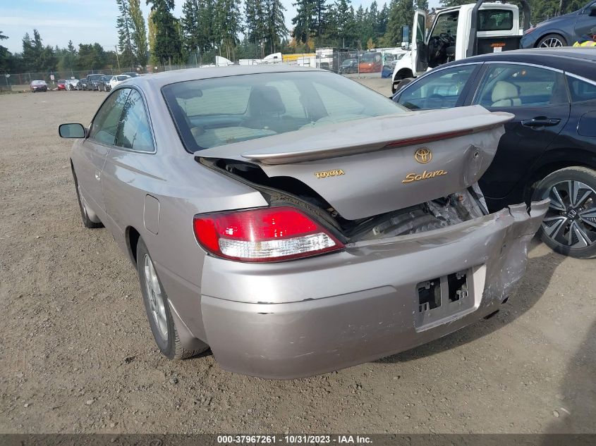 1999 Toyota Camry Solara Sle VIN: 2T1CF28P6XC186104 Lot: 37967261