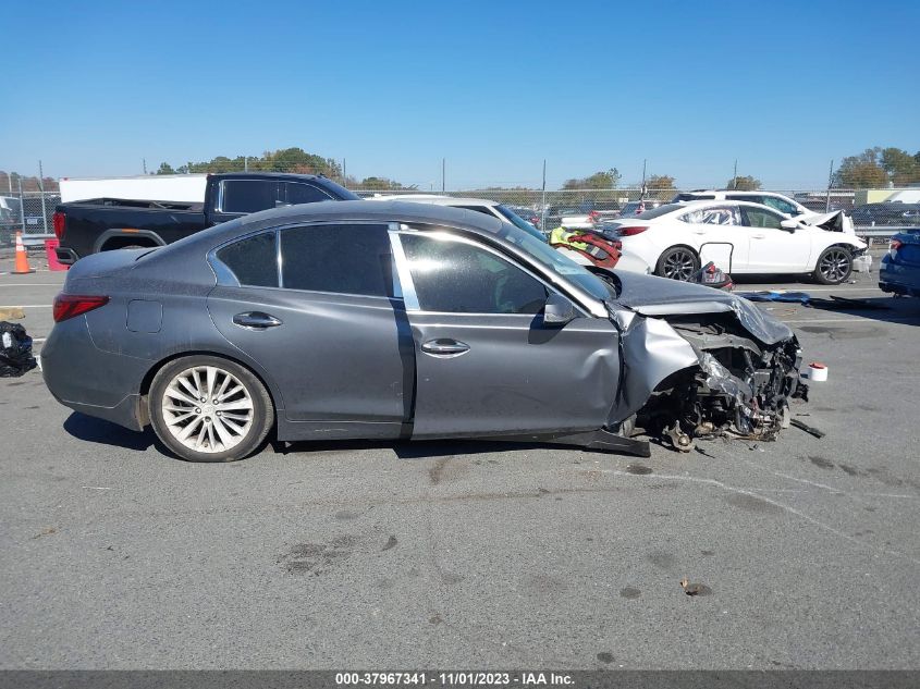 2018 Infiniti Q50 3.0T Luxe VIN: JN1EV7AR6JM437530 Lot: 37967341