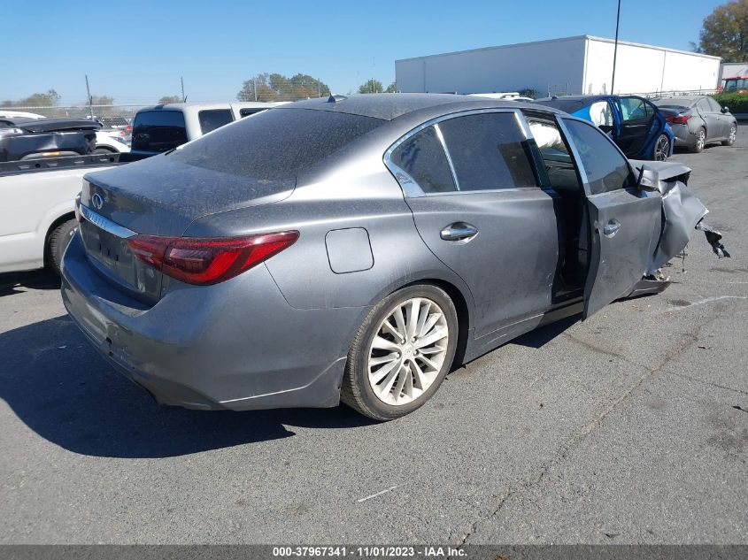 2018 Infiniti Q50 3.0T Luxe VIN: JN1EV7AR6JM437530 Lot: 37967341