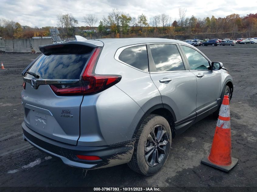 2022 Honda Cr-V Awd Ex-L VIN: 2HKRW2H89NH665078 Lot: 37967393