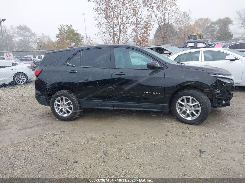 2022 Chevrolet Equinox Awd Ls VIN: 2GNAXSEV8N6103687 Lot: 37967464