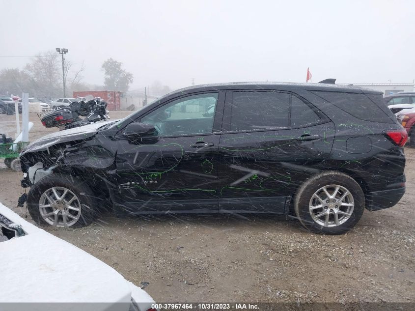 2022 Chevrolet Equinox Awd Ls VIN: 2GNAXSEV8N6103687 Lot: 37967464