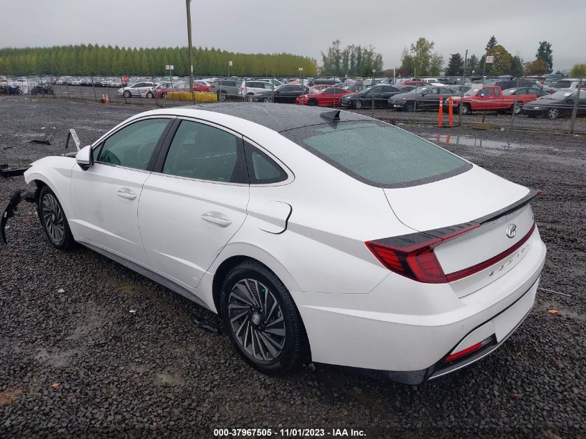 2020 Hyundai Sonata Hybrid Limited VIN: KMHL54JJ6LA009681 Lot: 37967505