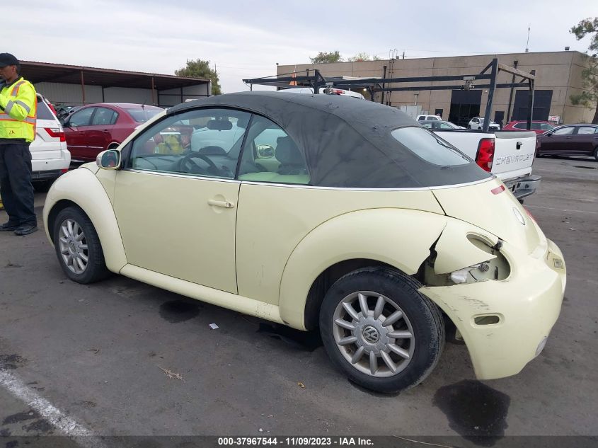 2005 Volkswagen New Beetle Gls VIN: 3VWCM31Y45M318440 Lot: 37967544