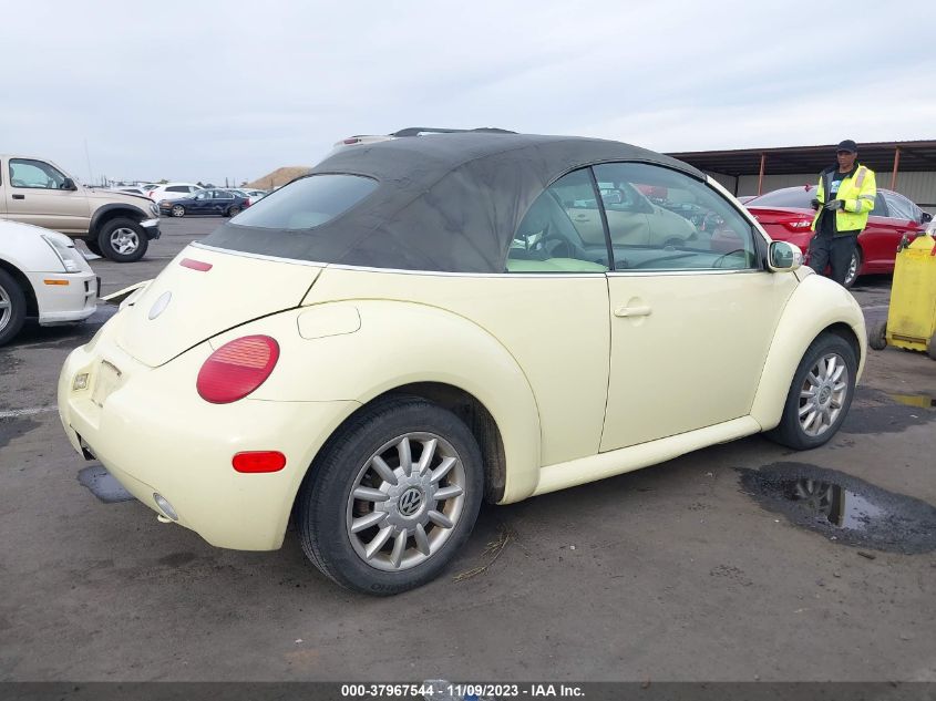 2005 Volkswagen New Beetle Gls VIN: 3VWCM31Y45M318440 Lot: 37967544