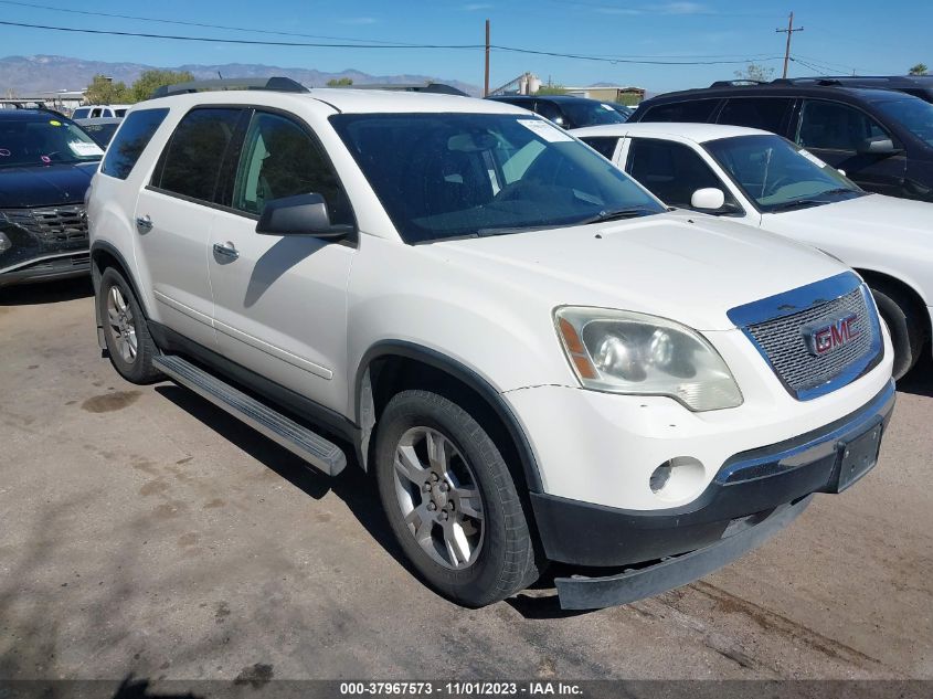 2011 GMC Acadia Sl VIN: 1GKKRNED0BJ261251 Lot: 37967573