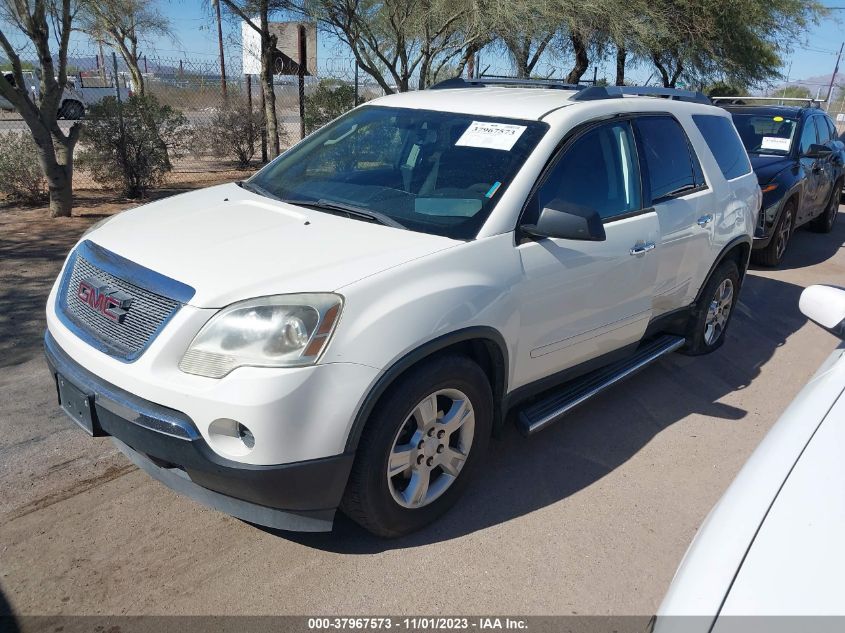 2011 GMC Acadia Sl VIN: 1GKKRNED0BJ261251 Lot: 37967573