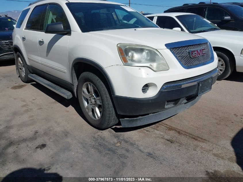 2011 GMC Acadia Sl VIN: 1GKKRNED0BJ261251 Lot: 37967573