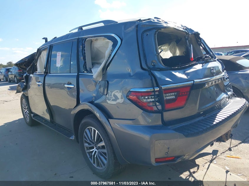 2023 Nissan Armada Sl 2Wd VIN: JN8AY2BC0P9182826 Lot: 37967581