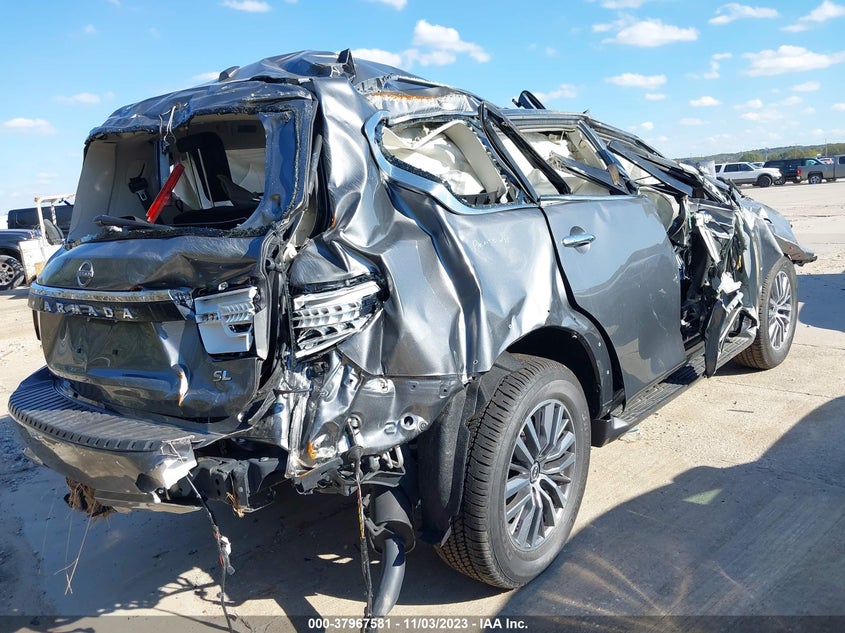 2023 Nissan Armada Sl 2Wd VIN: JN8AY2BC0P9182826 Lot: 37967581