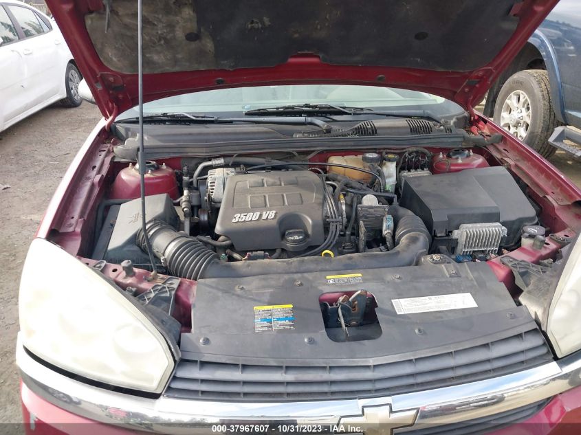 2005 Chevrolet Malibu Ls VIN: 1G1ZT54805F192352 Lot: 37967607