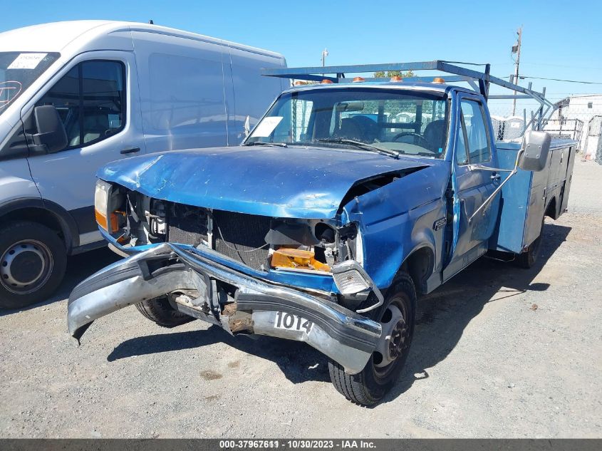 1997 Ford F-350 Chassis Cab VIN: 3FEKF37F8VMA51471 Lot: 37967611