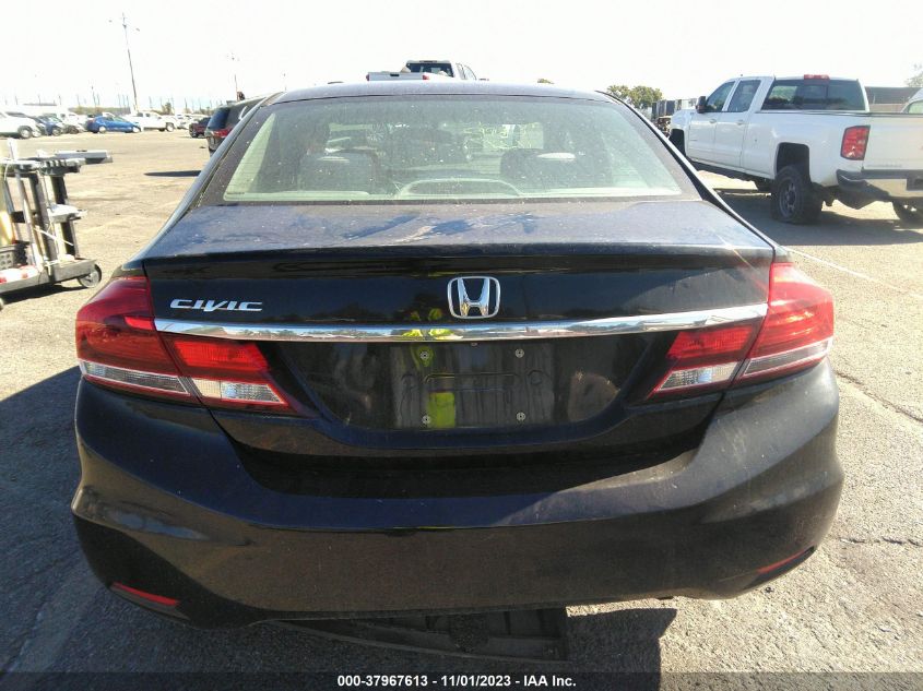 2014 Honda Civic Lx VIN: 19XFB2F53EE256702 Lot: 37967613