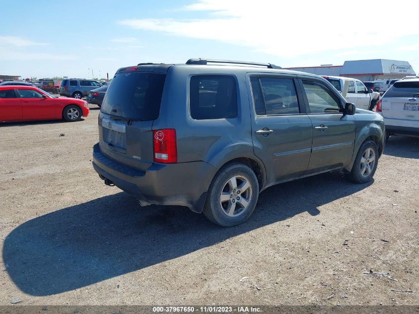 2009 Honda Pilot Ex-L VIN: 5FNYF48599B035594 Lot: 37967650