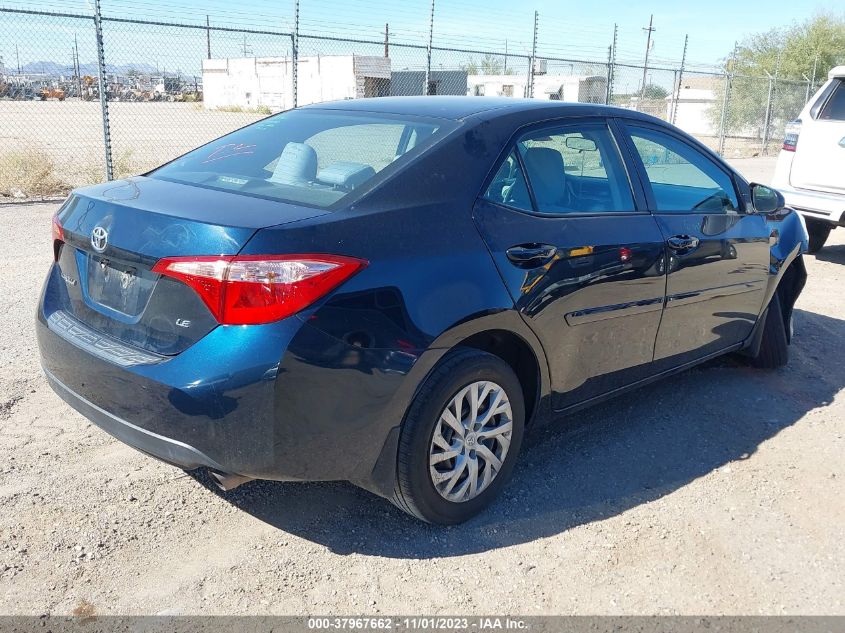 2018 Toyota Corolla Le VIN: 2T1BURHE6JC097570 Lot: 37967662