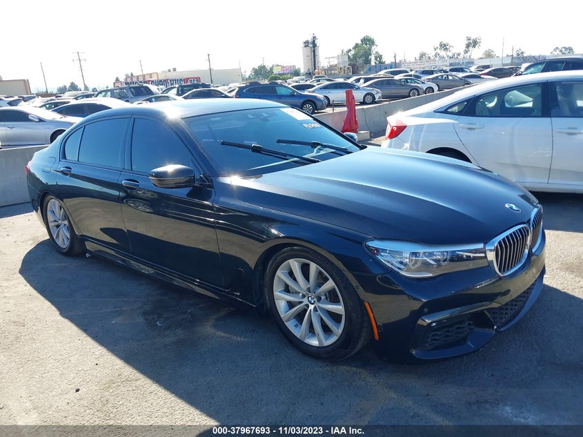 2019 BMW 740I VIN: WBA7E2C52KB217105 Lot: 37967693