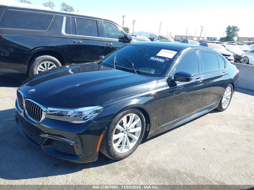 2019 BMW 740I VIN: WBA7E2C52KB217105 Lot: 37967693