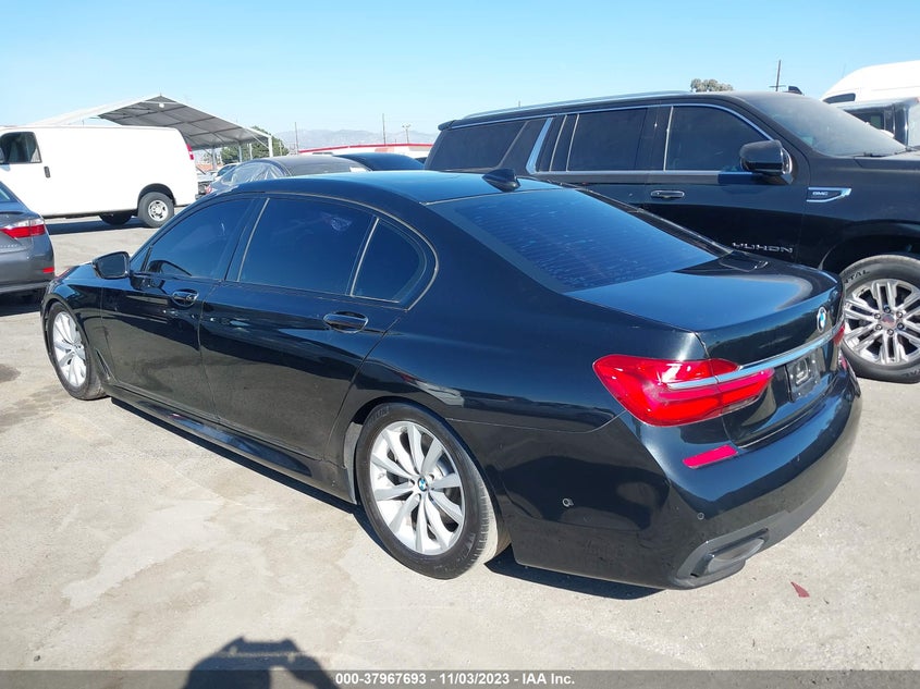 2019 BMW 740I VIN: WBA7E2C52KB217105 Lot: 37967693