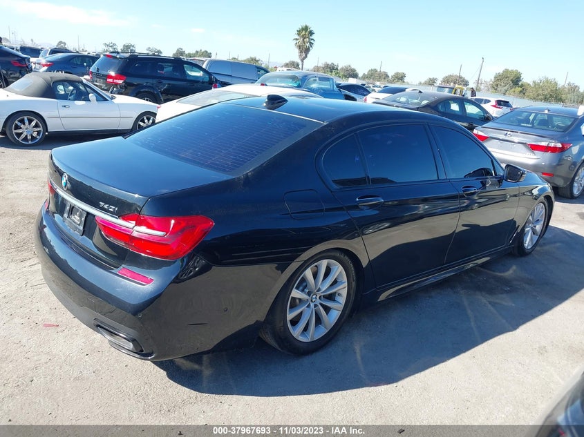 2019 BMW 740I VIN: WBA7E2C52KB217105 Lot: 37967693