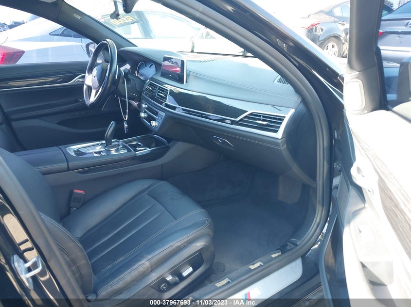 2019 BMW 740I VIN: WBA7E2C52KB217105 Lot: 37967693