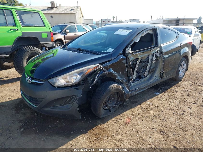 2016 Hyundai Elantra Se VIN: 5NPDH4AE2GH714804 Lot: 37967713