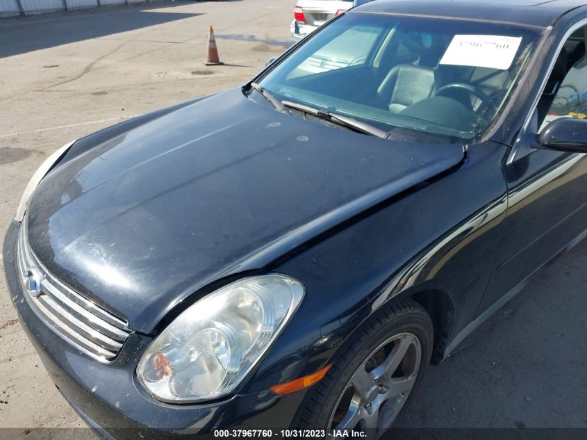 2003 Infiniti G35 Leather VIN: JNKCV51E63M331201 Lot: 37967760